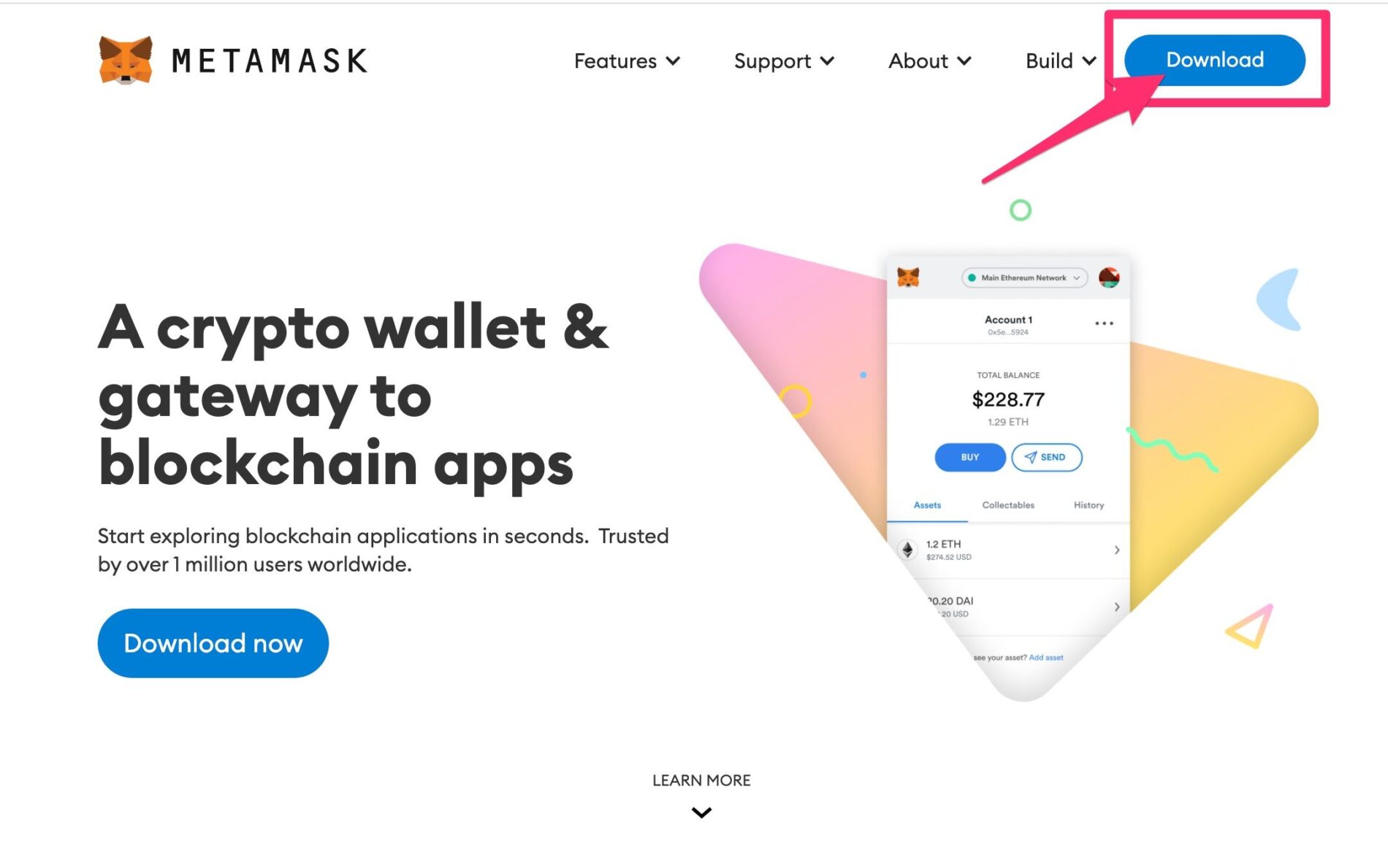 MetaMask（メタマスク）のインストール方法1