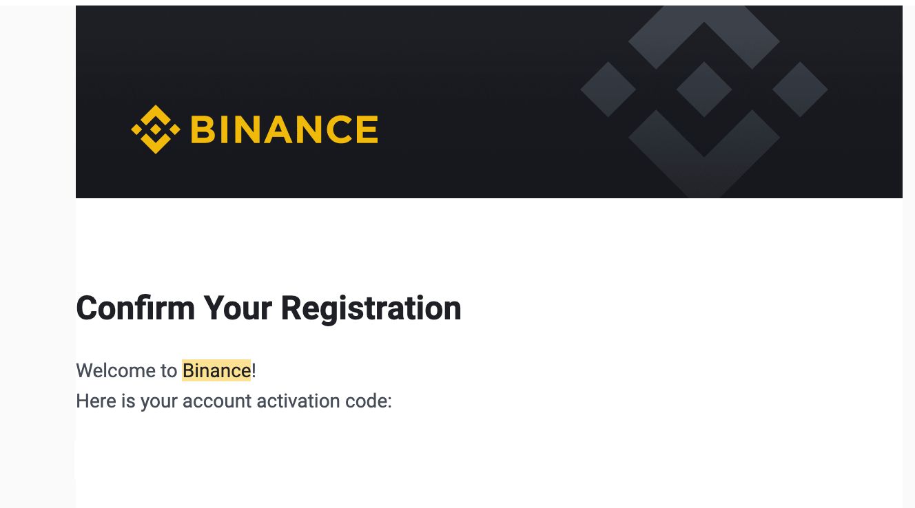 BINANCE（バイナンス）の登録・口座開設の方法6-2